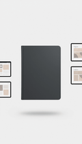 Slate Gray Agency-Branded Notebook - WEBWORLDSTUDIO